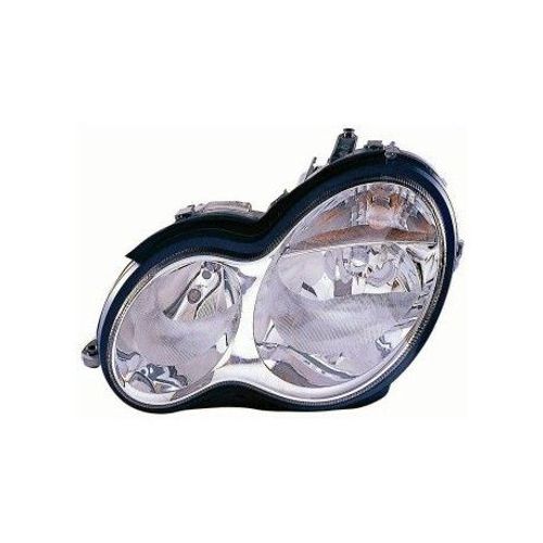 Phare Gauche 2xh7 Avec Feu De Direction Pour Mercedes Classe C - W203 De Mars 2004 À 2007