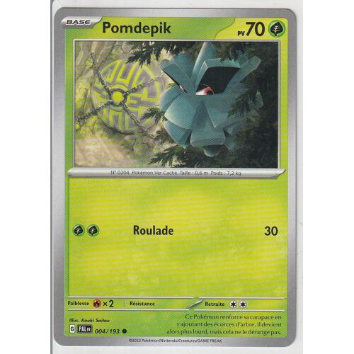 Carte Pokémon - Pomdepik - 004/193 - Sv2 Evolution À Paldea