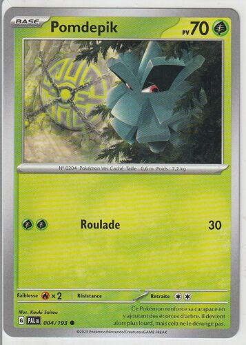 Carte Pokémon - Pomdepik - 004/193 - Sv2 Evolution À Paldea
