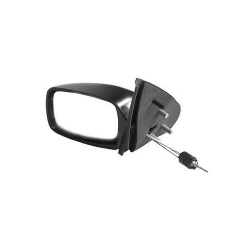 Rétroviseur Gauche Avec Réglage Manuel À Cable En Primer Pour Ford Fiesta De 1996 À 1999