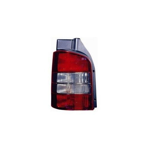 Feu Arrière Gauche Sans Partie Électrique (Fumé) Pour Volkswagen Transporter De 2003 À 2009 Version Hayon