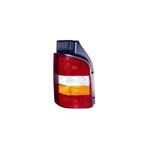 Feu Arrière Gauche Sans Partie Électrique (Orange) Pour Volkswagen Transporter De 2003 À 2009 Version 2 Portes