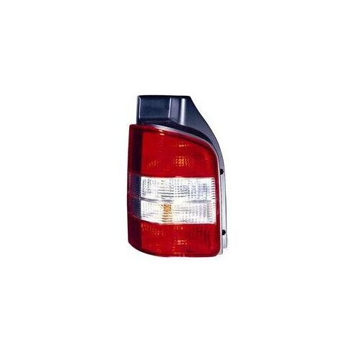 Feu Arrière Gauche Sans Partie Électrique (Blanc) Pour Volkswagen Transporter De 2003 À 2009 Version 2 Portes