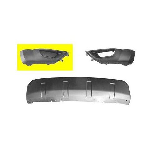 Spoiler Plastique Droit Pour Mitsubishi Outlander De 2007 À 2009