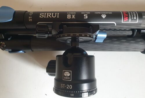 SIRUI SUPERB Traveler ST-125 Carbone et Rotule ST-20