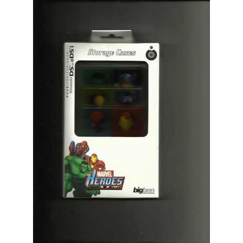 Boite Rangement Jeux Ds Lite Et Dsi Marvel