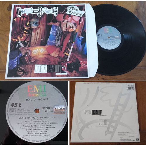 Disque Maxi 45t 12" David Bowie " Day-In Day-Out " Original France 1987