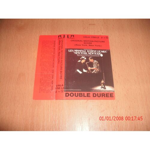 Liza Minnelli Robert De Niro - New York New York - K7 Audio Double Duree - 