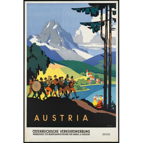 Affiche Autriche Austria