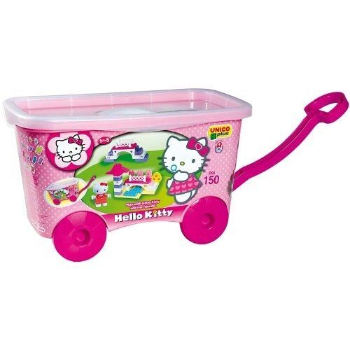 Androni Giocattoli Srl - A1201400 - Jeu De Construction - Coffret Roulant 150 Pièces - Hello Kitty