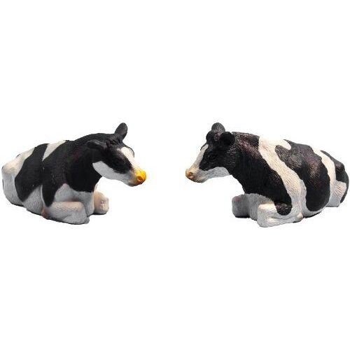 Kids Globe 571872 - Vaches 2 Pack En Noir Et Blanc Échelle Horizontale 01:32