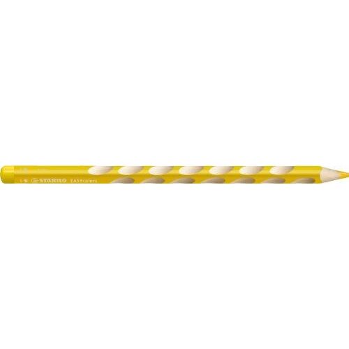Stabilo Lot De 6 Crayons De Couleur Ergonomiques Easycolors Pour Gaucher (Jaune)