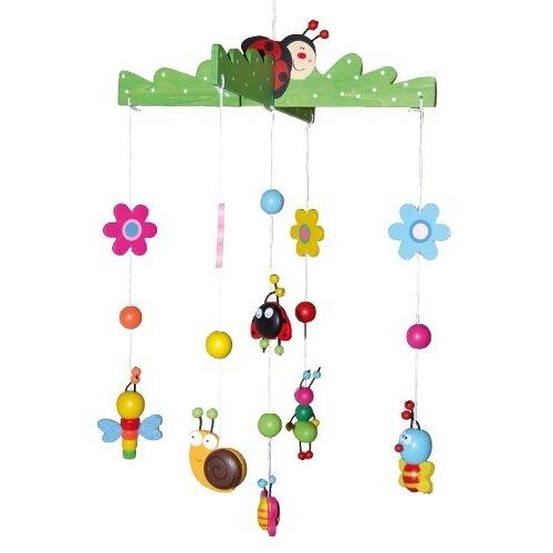 Bieco 23-021096 - Mobile 3-D, Coléoptère , De Bois