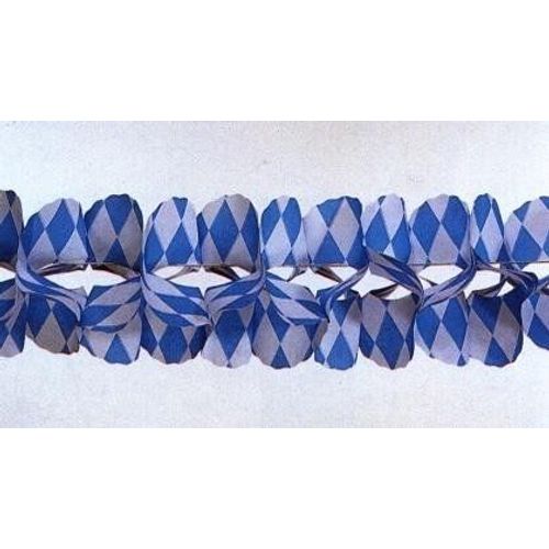 4 M De Diamants Guirlande Bleu Blanc