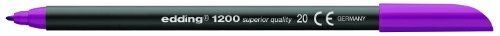 Edding E-1200 Lot De 5 Feutres De Coloriage À Pointe Ogive 0,5 À 1 Mm Magenta