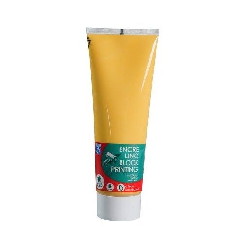 L&b Education - 188218 - Loisir Créatif - Encre Lino Education - Jaune D'or - 250 Ml
