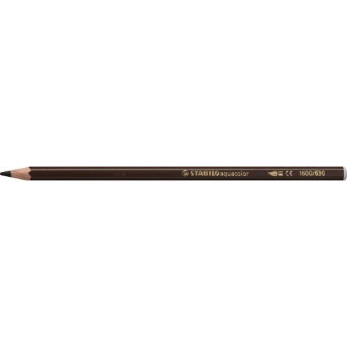 Stabilo Aquacolor Lot De 12 Crayons Aquarellable Terre De Sienne Brûlée