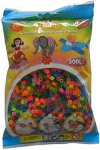 Hama Perlen Transparentfarben 3.000 Stück (201-80 Tra)