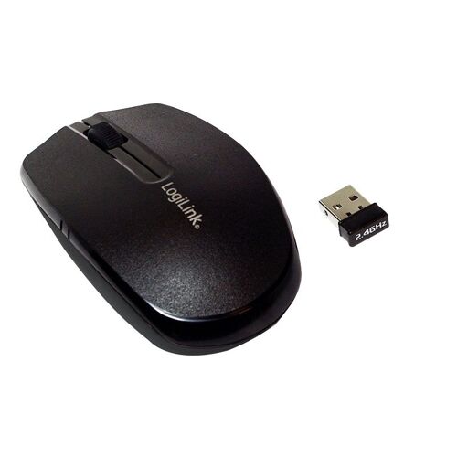 LogiLink Mouse Optical Wireless 2.4 G Black (ID0114)