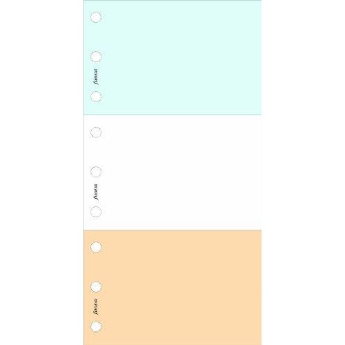Filofax Bloc-Notes Assortis Par 3 - Format Cartes De Visite