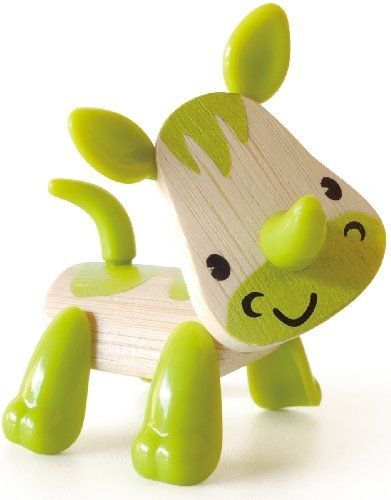 Hape - E5538 - Figurine Animal - Rhinocéros