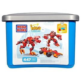 MEGA BLOKS - 82101 - JEU DE CONSTRUCTION - IDEA BUILDERS - GRAND BARIL MICRO BRIQUES - 450 PIÈCES