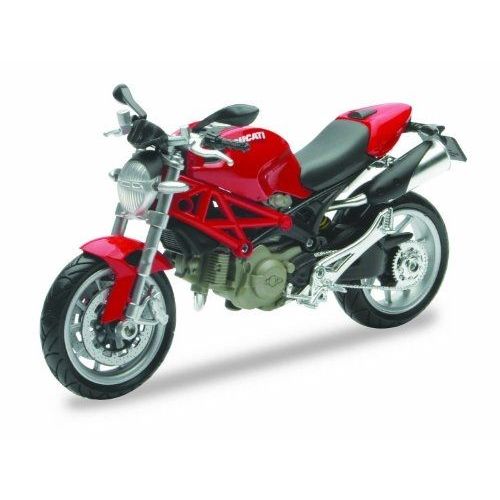 New Ray - 44023 A - Véhicule Miniature - Modèles À L'échelle - Moto Ducati Monster 1100 - Echelle 1/12