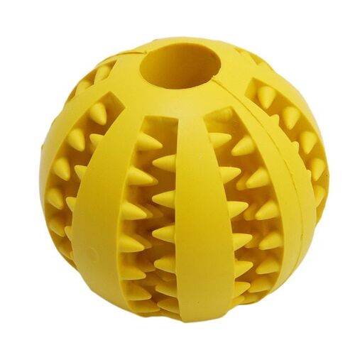 Nourriture Balle Chien Jouets Jouet Drôle Interactif Élasticité Balle Chien Mâcher Jouet Pour Chien 5 Cm