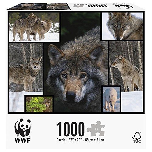 WWF - 87 - PUZZLE CLASSIQUE - LOUPS - 1000 PIÈCES