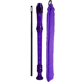 Tiger Rec7-Pu Flûte À Bec Pour Enfants - Violet
