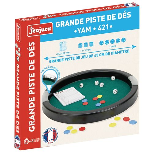 Jeu De Societe Piste De Des - Yam - 421 - 45 Cm