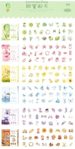 Autocollant Séries Boutique Yunbian En Boîte, Étiquette Scrapbook De Décoration, Ensemble De Journal, Fournitures Scolaires, Diy Bricolage, 300 Feuilles