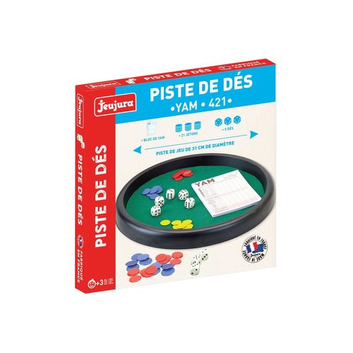 Jeu De Societe Piste De Des - Yam - 421 - 31 Cm
