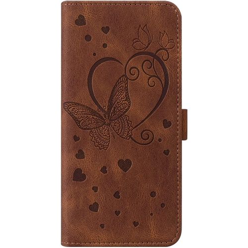 Coque Samsung Galaxy A52/A52s, Coque Portefeuille Samsung A52 4g 5g, Protection Etui Galaxy A52, Housse Premium En Cuir Pu [Porte Carte] Couverture Du Livre Pour Galaxy A52 /A52s, Brun