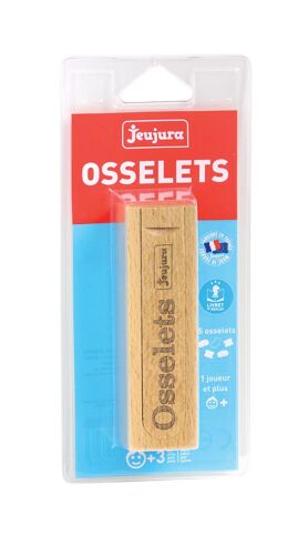 Jeu De Societe Coffret En Bois - Osselets