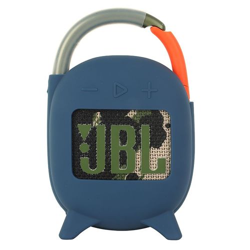 Étui de protection en silicone pour enceinte Bluetooth JBL CLIP4/CLIP4 Bleu marine