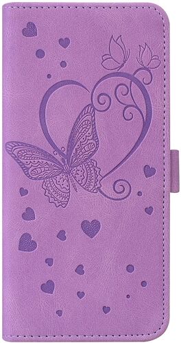 Coque Samsung Galaxy A52/A52S, Coque Portefeuille Samsung A52 4G 5G, Protection Etui Galaxy A52, Housse Premium en Cuir PU [Porte Carte] Couverture du Livre pour Galaxy A52 /A52S, Violet