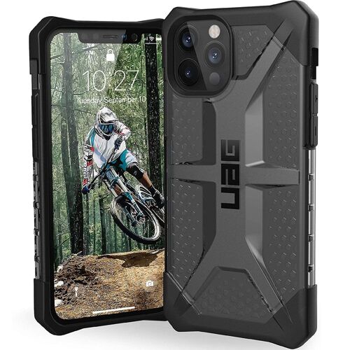 Coque UAG série Plasma iPhone 12 PRO-MAX coloris ASh (Gris translucide)