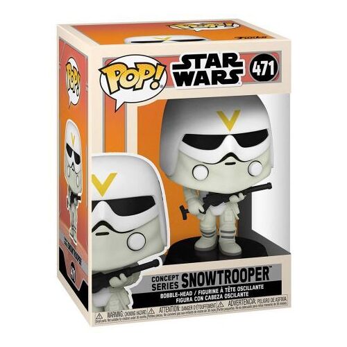 Figurine Funko Pop - Star Wars Concept Series N°471 - Snowtrooper (56768)