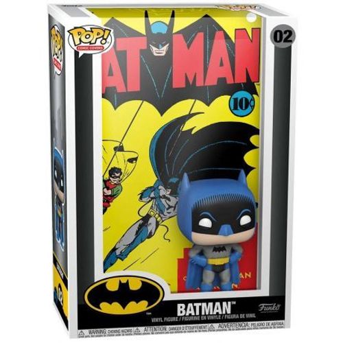 Figurine Funko Pop - Batman [Dc] N°02 - Couverture De La Bande Dessinée : Batman (57411)