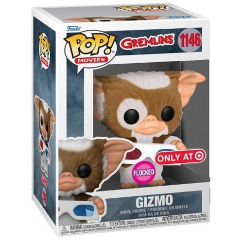 Figurine Funko Pop - Gremlins N°1146 - Gizmo Avec Lunettes 3d - Flocked (57937)