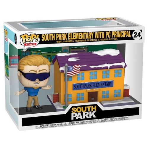 Figurine Funko Pop - South Park N°24 - École Primaire Avec Principal Pc (51632)