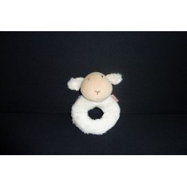 Doudou Mouton, Agneau Hochet  Natalys  1730158