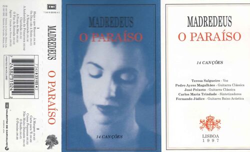 Madredeus - O Paraiso - K7 Audio