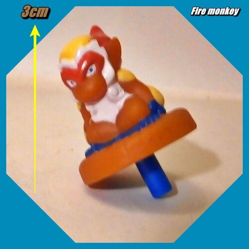 Figurine Pokemon - Fire Monkey Le Singe - 3cm