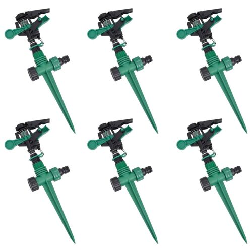 Kit de 6 arroseurs à impulsion sur piquet