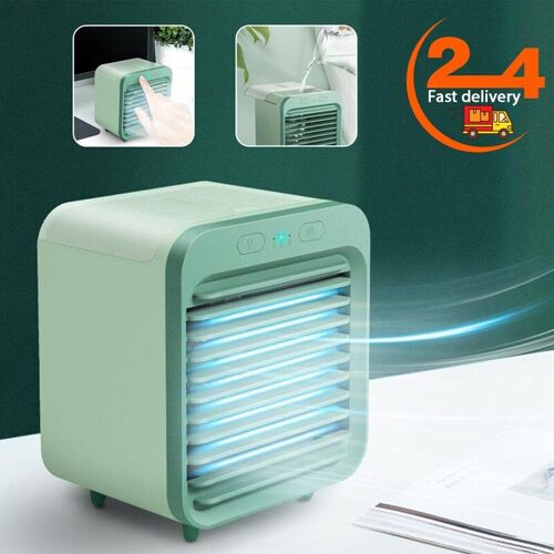 Mini climatiseur portable, ventilateur de bureau, refroidisseur d'air, humidificateur, ventilateur de sol, maison, ventilateur d'extérieur