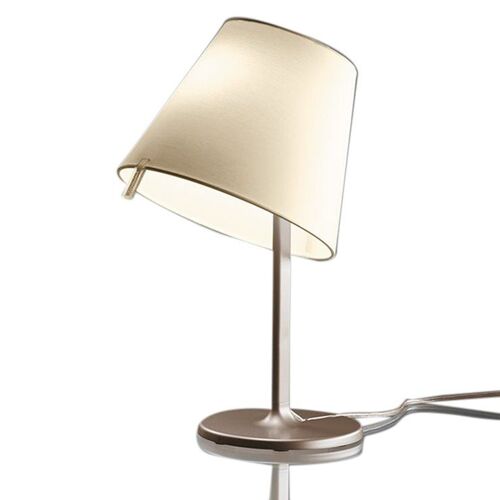 Melampo Lampe Bronze Abat-Jour Orientable À23cm