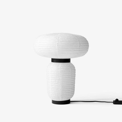 Formakami Jh118 Lampe À  Poser Avec Variateur Papier/Chêne H50cm
