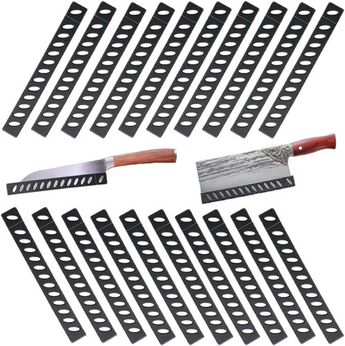 20pcs Housse De Protection Pour Couteaux De Cuisine Protections De Lame En Plastique Protège Lame Pour Couteaux Protège Couteaux De Taille Variable Pour Couteaux De Cuisine Couteaux À Fruits